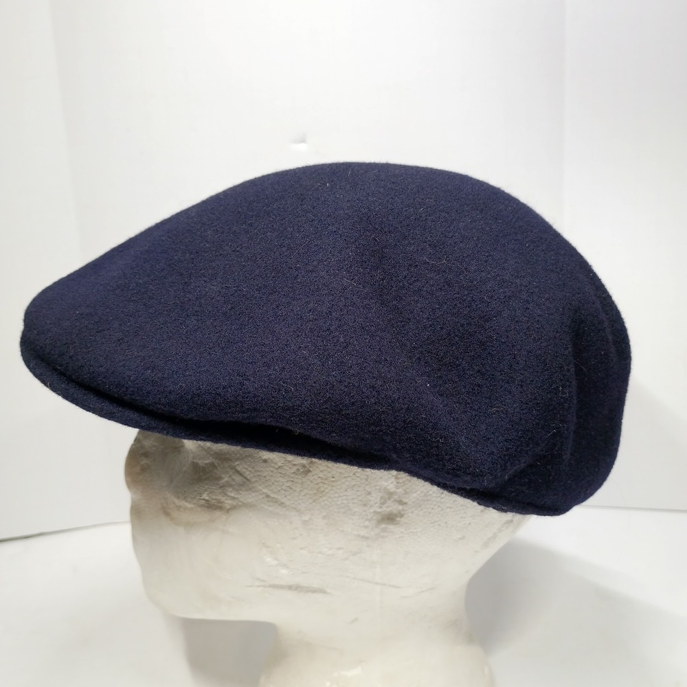 Kangol 504 Earlap Wool Cap Brown Medium Made in England Ribbed Earflaps Vintage - Picture 5 of 10